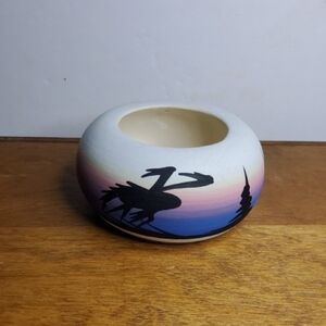 Navago Native American Pottery, small bowl.